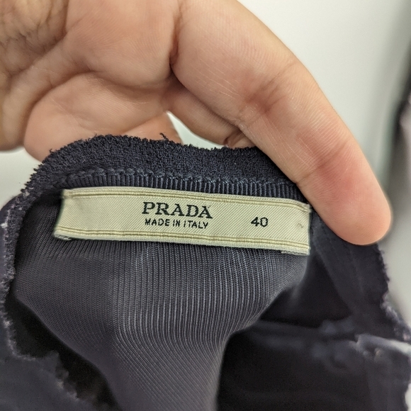 PRADA Aline Raw Hem Skirt - Picture 7 of 8